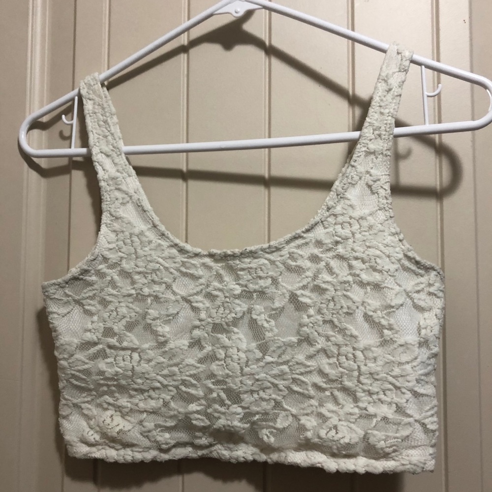 Lacey Crop Tank Top